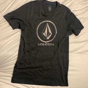 Grey Volcom tee- Sz M